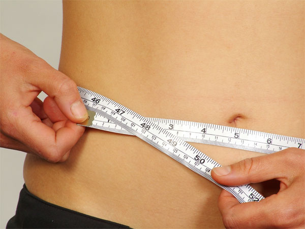 Measuring progress around the waist